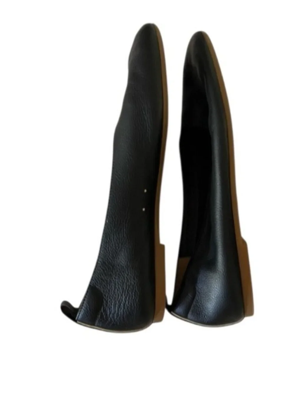Everlane The Day Glove Ballet Flats Black Leather Slip On Shoes Women's US 7